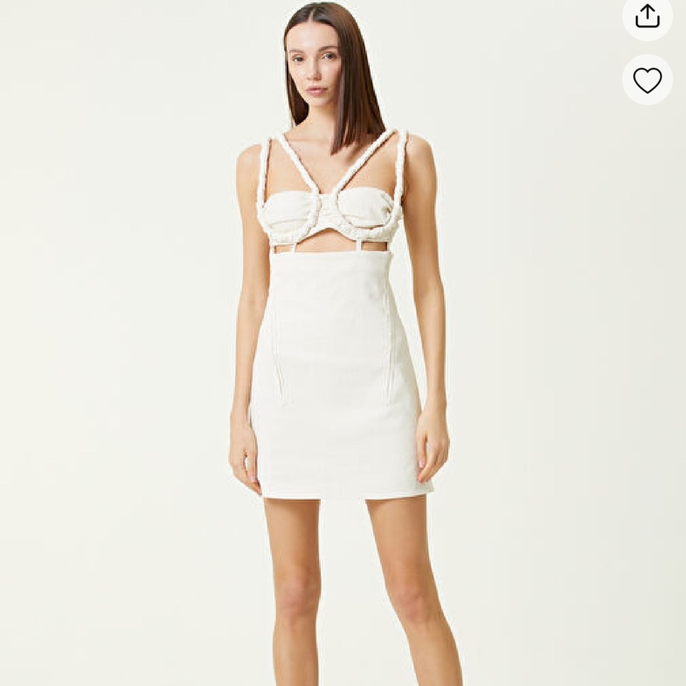 Jacquemus La Robe Meli cotton-blend minidress